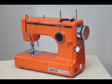 Видео: Privileg Compact Super 931-7 Nähmaschine Sewing machine Швейная машина test