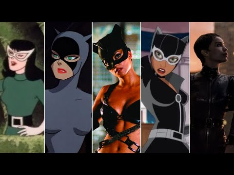 Видео: Эволюция Женщины Кошки в мультфильмах и кино