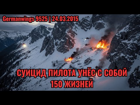 Видео: 24.03.2015: Germanwings 9525 — Суицид пилота унёс 150 жизней