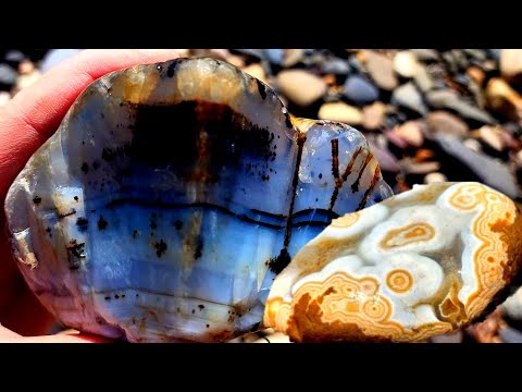 Видео: Уникальные находки агата! Летняя охота за камнями #thefinders