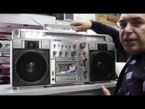 Видео: vintagemoscow магнитола sanyo m-x920k