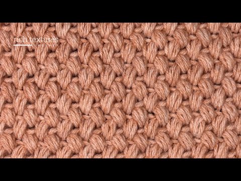 Видео: Узор «боб» | Как вязать крючком