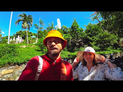 Видео: Вьетнам Дананг #08 Леди Будда - богини милосердия и сострадания.