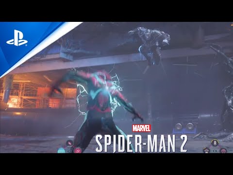 Видео: Человек-Паук 2. Бой Майлза и Венома + финальный эпизод. 4К HDR