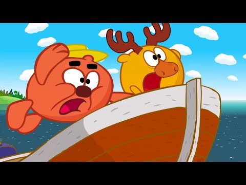 Видео: Долгая рыбалка - Смешарики 2D | Мультфильмы для детей