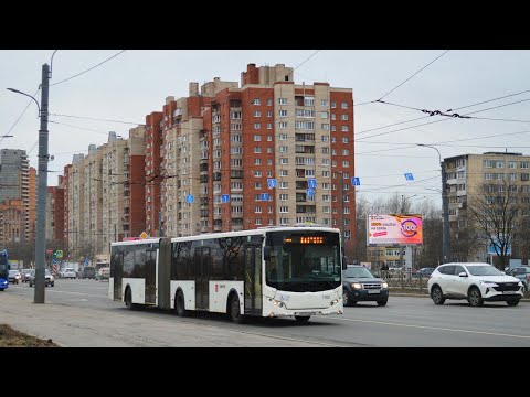 Видео: Автобус Volgabus-6271.00 || 7180 || Маршрут №56 || (11.07.2025) || г. СПб