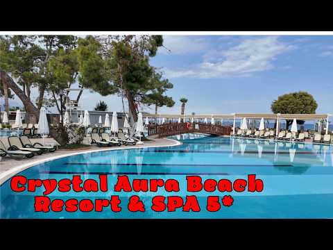 Видео: Обзор отеля Crystal Aura Beach Resort & SPA 5*🌴 Кемер Турция 2025