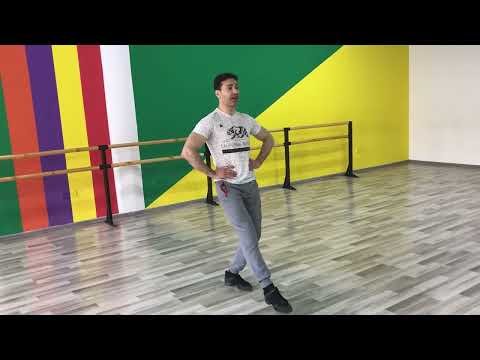 Видео: Кавказские танцы. Азербайджанский танец урок №5