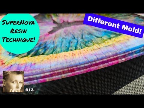 Видео: НОВАЯ техника работы со смолой с ДРУГОЙ формой!