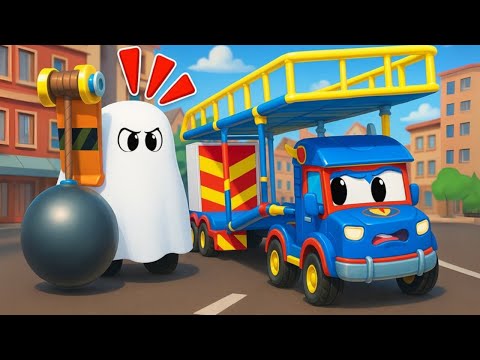 Видео: ХЭЛЛОУИН: Кран ПРИЗРАК!