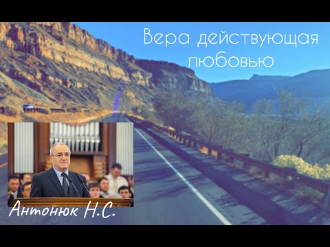 Видео: Антонюк Н.С. Вера действующая любовью.