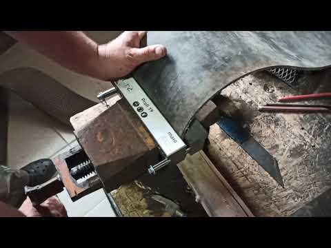 Видео: Замена замков  mato U24BS на лентах пресса Джон Дир 580.