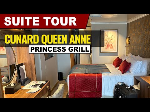 Видео: В гриль-люксе Queen Anne Princess компании Cunard — вы не поверите! (Смотрите сейчас!)