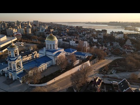 Видео: Воронеж с квадрокоптера. Центр города.