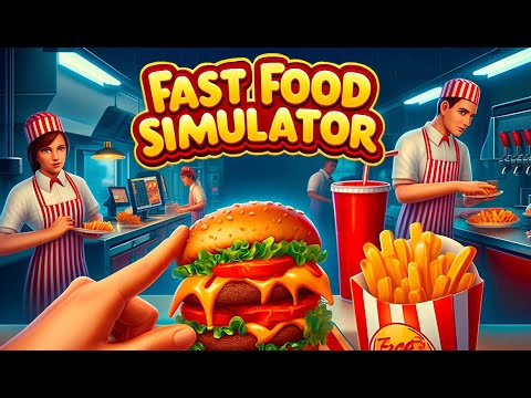 Видео: 🍔Fast Food Simulator - "У АШОТА" #1 | No commentary gameplay