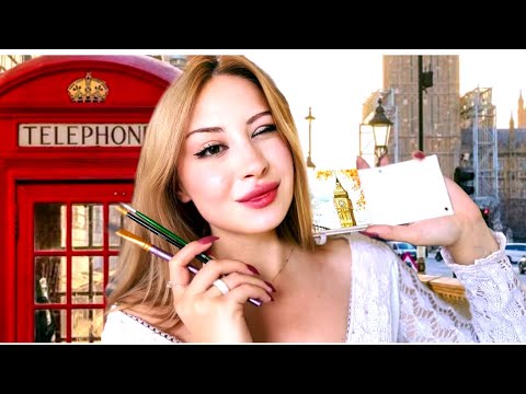 Видео: 🎨КРОШЕЧНЫЙ СКЕТЧБУК + акварель