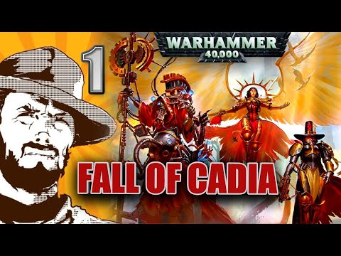 Видео: Fall Of Cadia | Часть 1 | Gathering Storm | Былинный сказ | Warhammer 40k