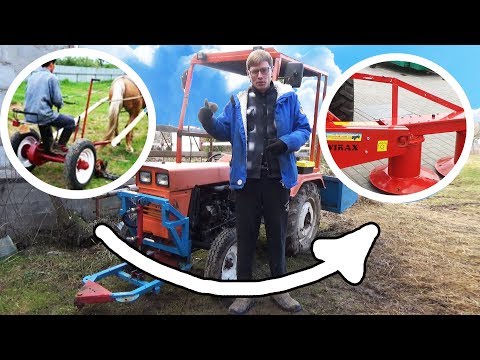 Видео: Продал старую косилку на трактор и купил новую роторную Wirax!