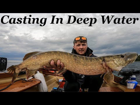 Видео: Заброс на большую ирландскую щуку в глубокую воду