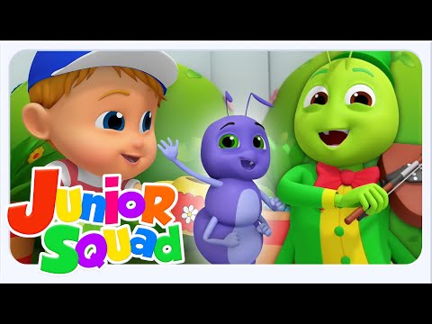 Видео: Муравей и кузнечик лучший русский рассказ для самых маленьких - Juniorsquad