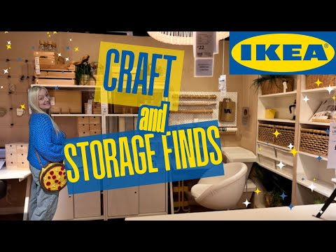 Видео: Товары для творчества и хранения вещей от IKEA | Пойдем со мной!