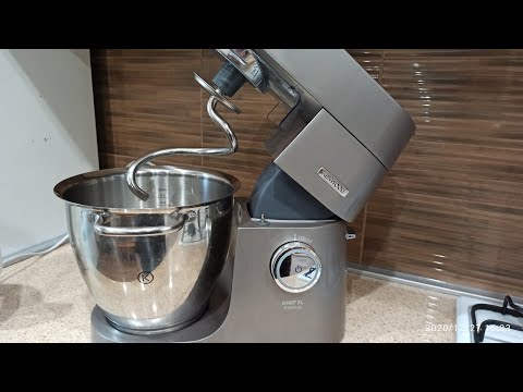 Видео: Тесто на пельмени с кухонной машиной Kenwood 8470S