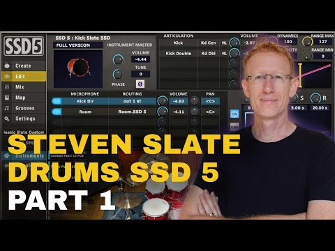 Видео: Давайте подробно разберём барабаны Steven Slate (SSD5) — Часть 1/2 — Обзор и пошаговое руководство