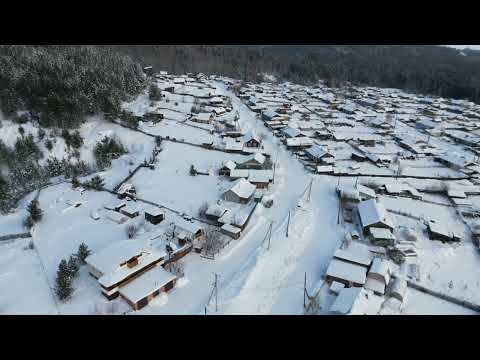 Видео: п. Седаново, Иркутская область. 04 февраля 2023г. DJI 0338