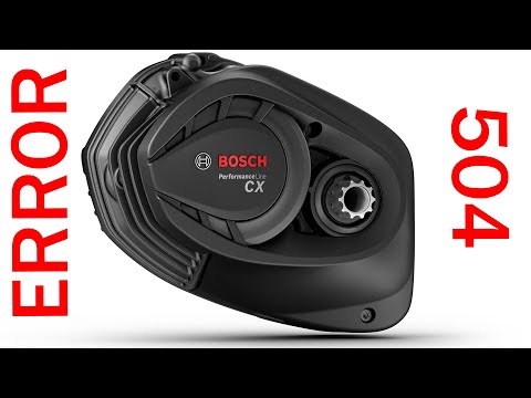 Видео: Исправляю ошибку "504" на двигателе Bosch cx performance Line gen 4