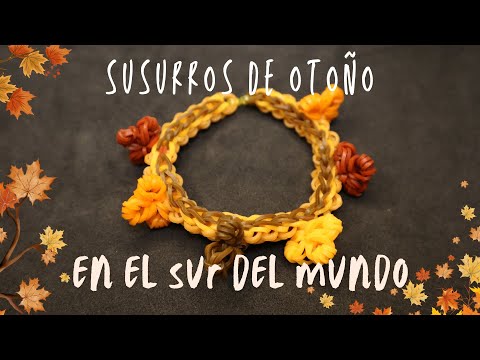 Видео: 🍁 Как сделать осенний браслет из резинок для южного полушария | DIY Урок | #diy #tutorial