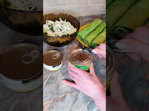 Видео: что можно закрутить в лаваш, да что угодно, селёдка тоже пойдет 😂