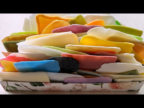 Видео: Breaking soap plates 🌺 ASMR soap * Ломаю мыльные пластинки