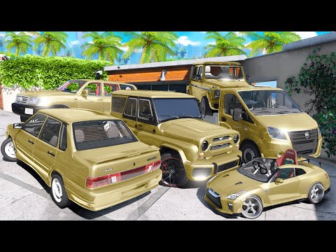 Видео: УГНАЛ КУЧУ ЗОЛОТЫХ ЧИТ ТАЧЕК И ОГРОМНЫЙ МОНСТР ТРАК У МАЖОРА ЗА 180 СЕКУНД! БИТВА ВОРОВ В ГТА 5!