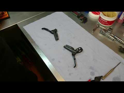 Видео: SRAM brakes "bug" (guide's gen. 1 and 2, level's, db's) | Залипание тормоз-х ручек SRAM и их лечение