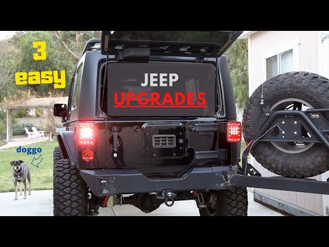 Видео: Три простых усовершенствования для Jeep Wrangler, которые под силу каждому!