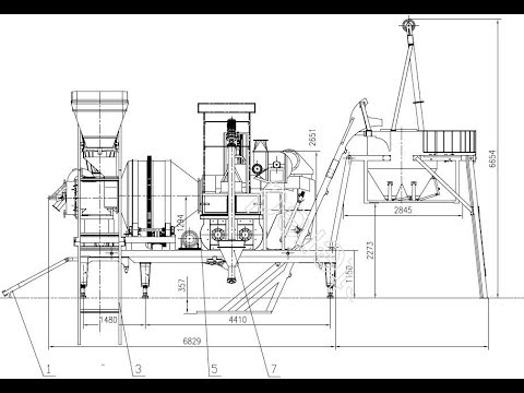 Видео: Устройство асфальтобетонного завода(АБЗ)
