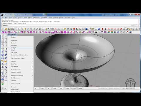 Видео: Rhino 4. Инструменты редактирования поверхностей (Часть 2)
