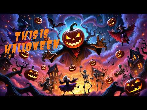 Видео: Добро пожаловать в Хэллоуин | (RU Cover This is Halloween) AI Music Video