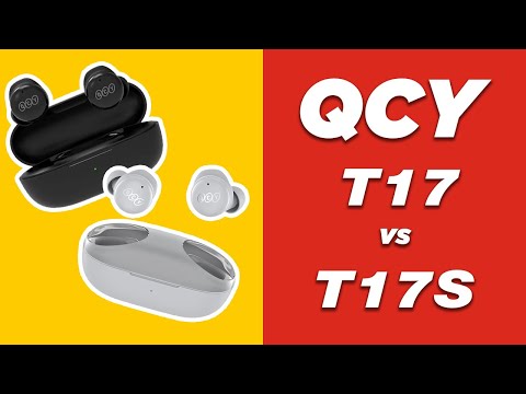 Видео: Обзор и сравнение QCY T17 и T17S наушников