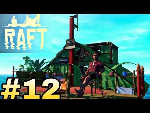 Видео: Нашел выжившего на вышке - Прохождение RAFT #12