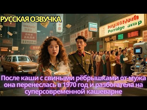 Видео: После кашиссвиными рёбрышкамиотмужа она перенеслась в1970год разбогателанасуперсовременной кашеварне