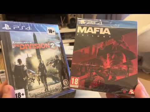 Видео: Распаковка игр Playstation 2, 4 с аукционов ВК (Gaming Deals, VG) | Часть 2