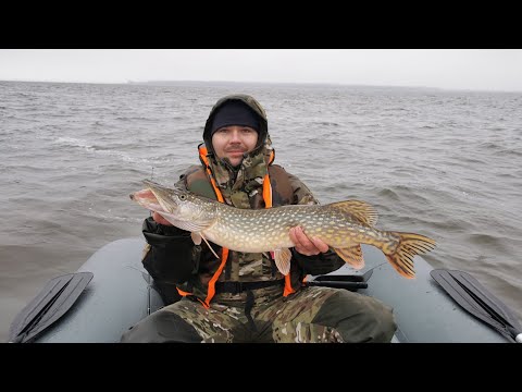 Видео: Освейское озеро. Последняя рыбалка до запрета. Рыбалка в шторм. Рыбалка в Беларуси.
