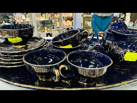 Видео: НАШЛА КОБАЛЬТОВЫЙ СЕРВИЗ И РЕДКИЙ THOMAS! ХОТИТЕ УВИДЕТЬ ЭТУ КРАСОТУ ?