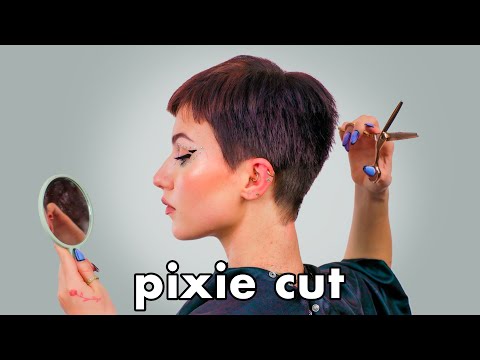 Видео: Подстригу себя под пикси, чтобы проверить, насколько это сложно.