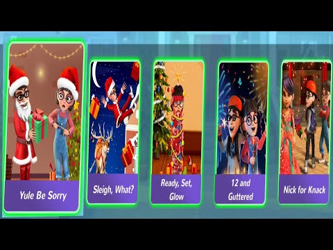 Видео: Забавная история Ника и Тани 1.4 Глава Йоль, прости, полные уровни