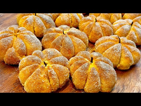 Видео: Вкусные ТЫКВЕННЫЕ Булочки на Хэллоуин! 🎃🍂 Испеките Эти Ароматные Угощения!