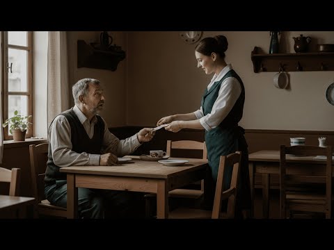 Видео: Милионер под прикритие поръчва пържола — Сервитьорката му подава бележка, която го вцепенява