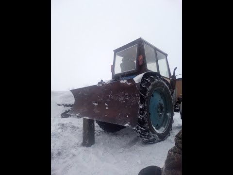 Видео: Отвал на Т-40 без всяких наворотов!!!