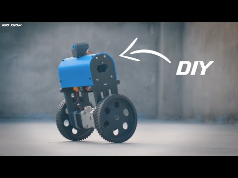Видео: Самодельный мобильный управляемый самобалансирующийся робот с колесами Mecanum